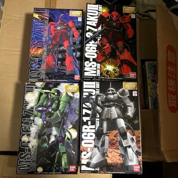 기동전사 건담 MG 1/100 자쿠 II 4체 세트