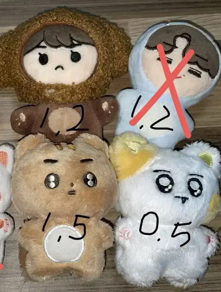 투바투 인형 뽀바투 쭌링이 쭌냉이 밤꼬미