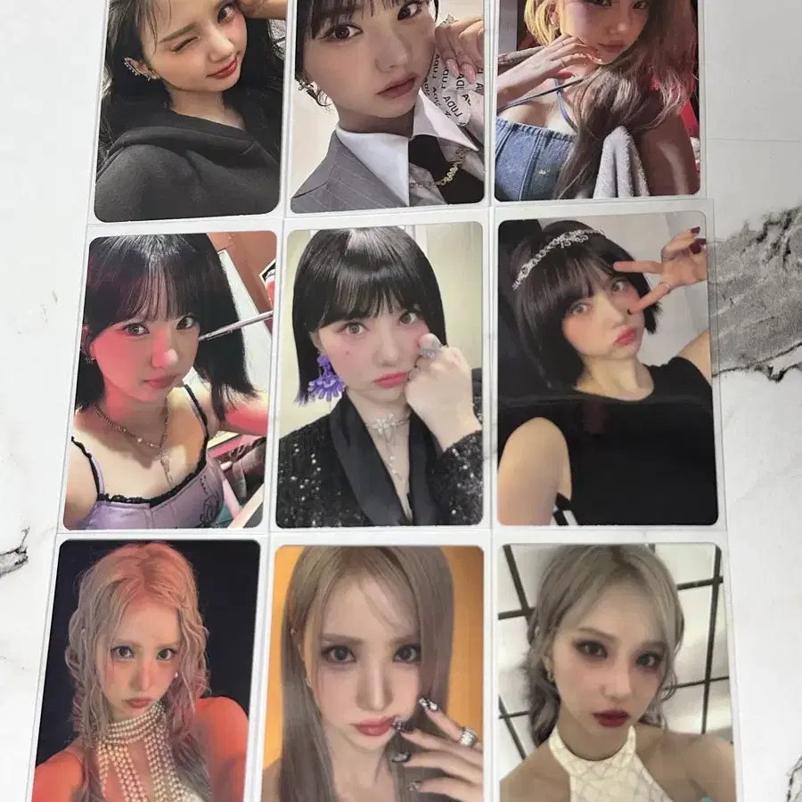 여자친구 비비지 은하 포카 일괄 판매 양도