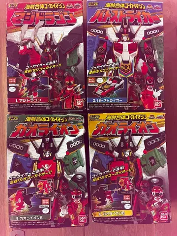 새상품 미니프라 마지드래곤 패트 스트라이커 가오라이온 고카이저