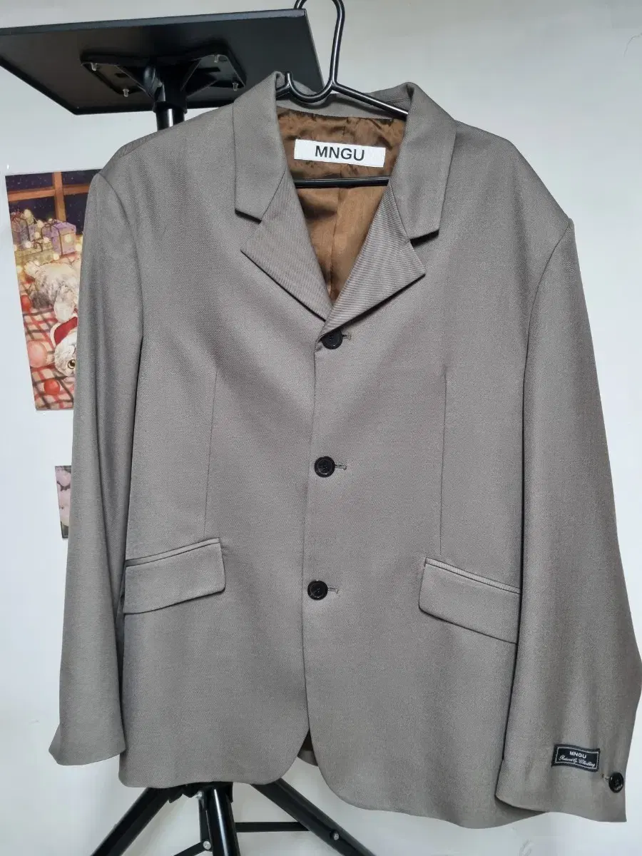 MNG U Oversized 3-button jacket blazer IN TOF
