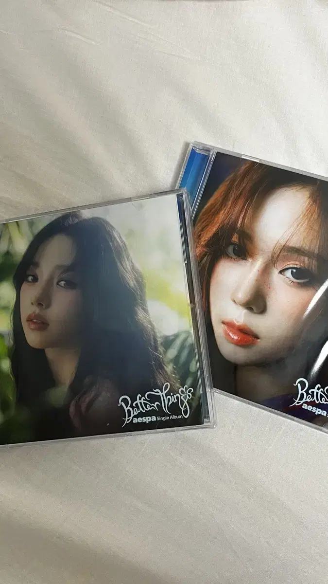 에스파 카리나 윈터 베럴띵스 better things 미국반 앨범