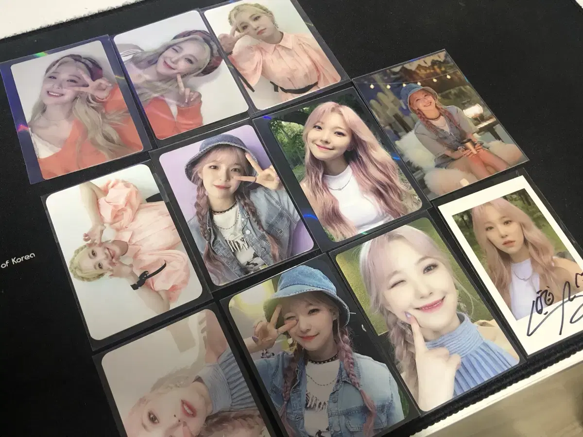 프로미스나인 지헌 위고 특전 풀세트, 재팬특전, 체키 싸인 폴라 일괄