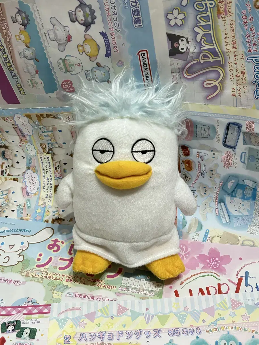 Gintoki, the Silver-haired Doll Elly, the Doll