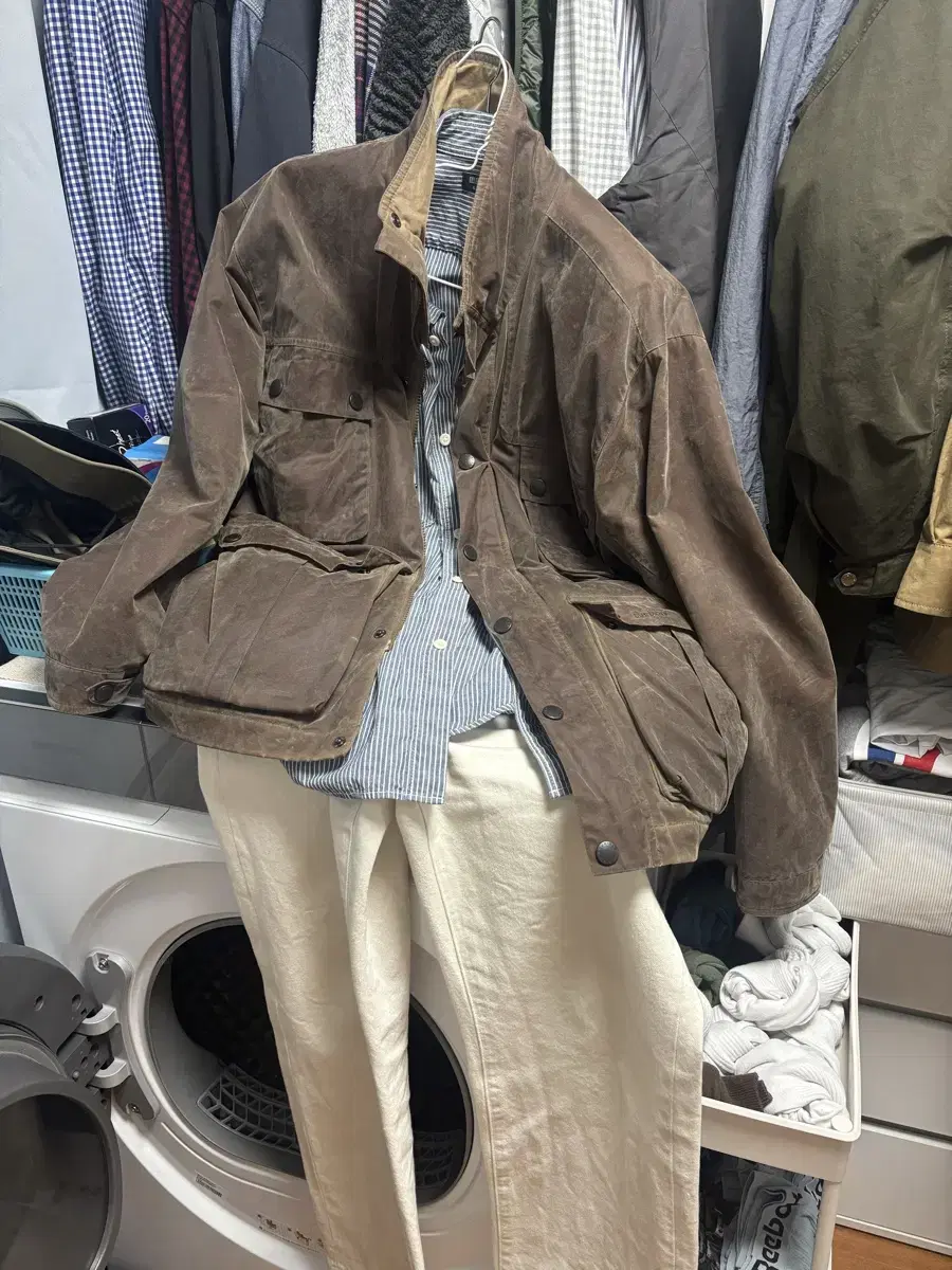 바버 왁스자켓