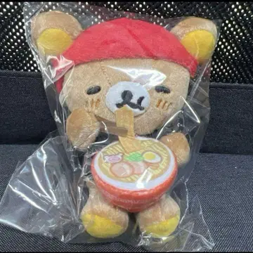 리락쿠마 라면 봉제 인형