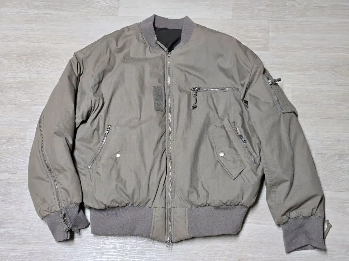 Grail's Multi Bomber Jacket Taupe 2 sizes