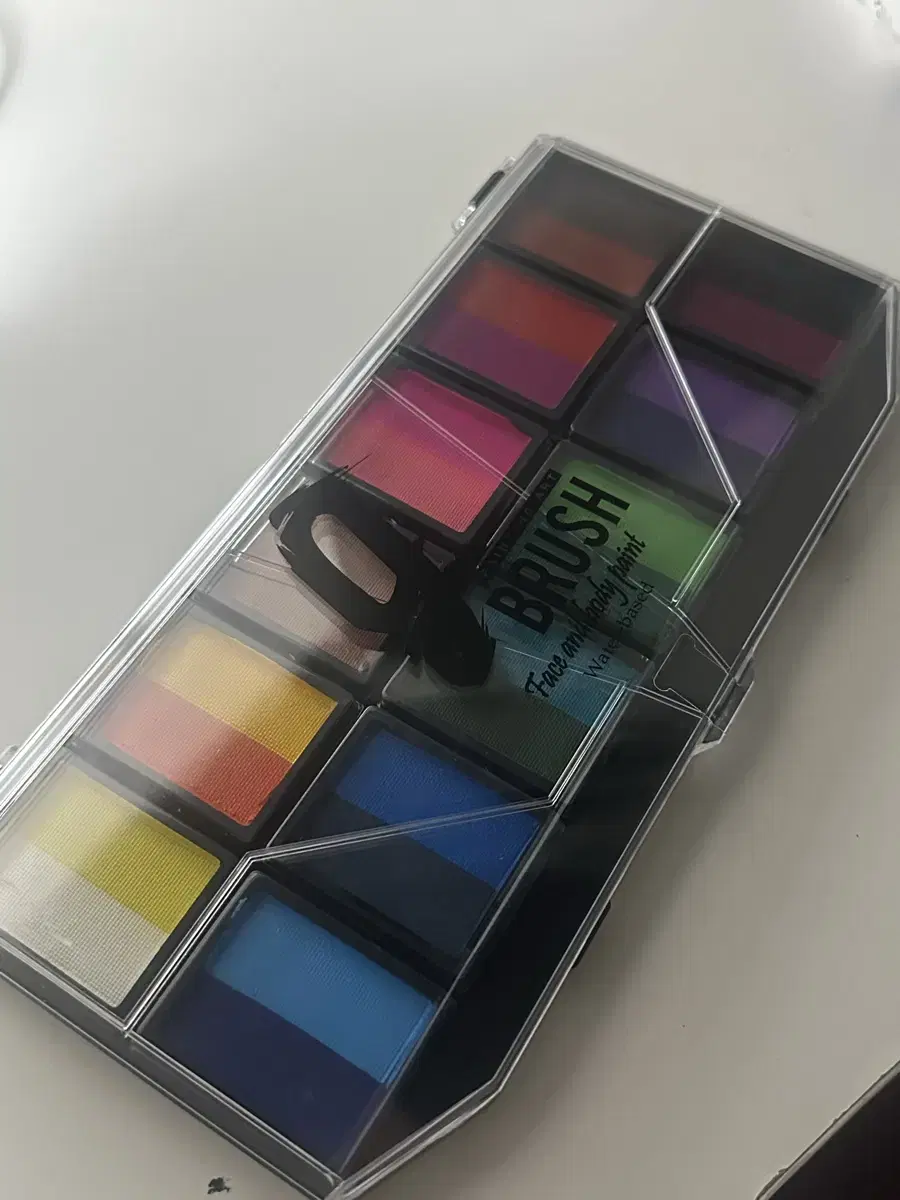 아트 지브러쉬 팔레트물감 24색
