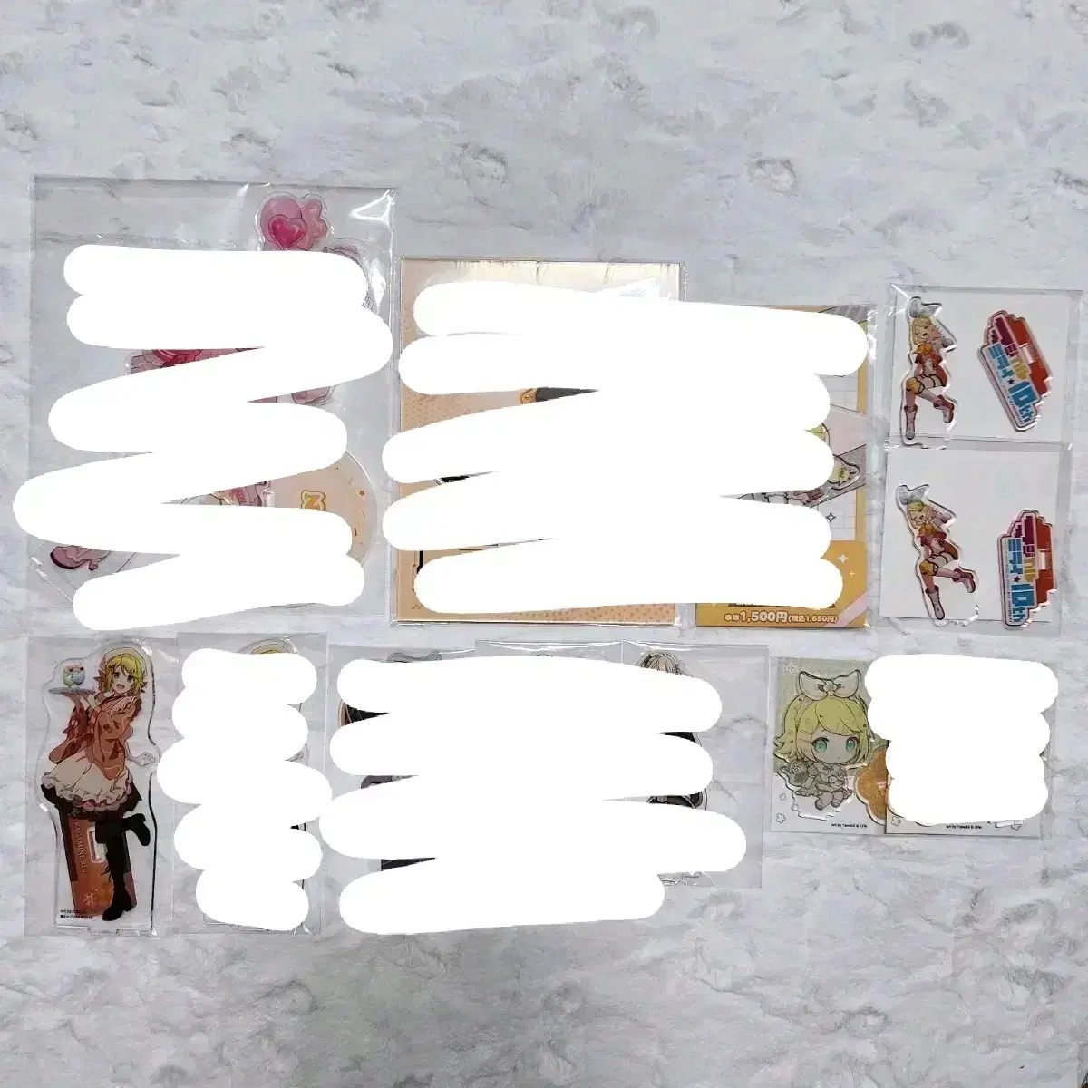 보컬로이드 보카로 카가미네 린 아크릴 스탠드