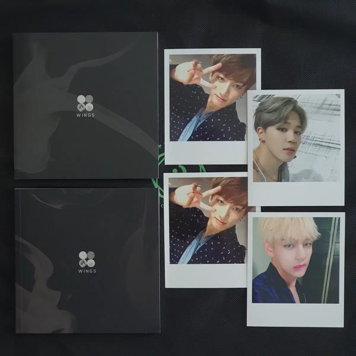 (포스터 O) 일괄 방탄소년단 정규 2집 WINGS W, I 버전 포카