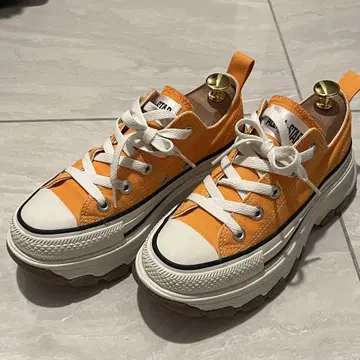 통굽 CONVERSE 오렌지 로우컷