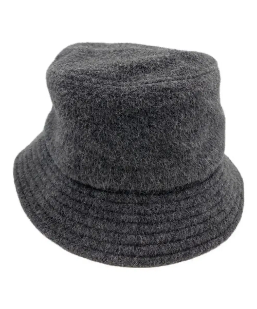 키지마타카유키 버킷햇 차콜 앙고라 3size