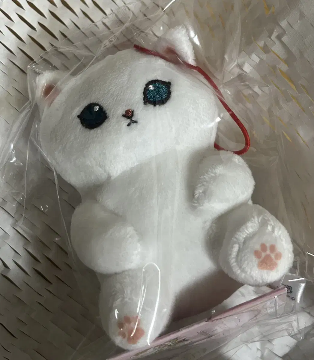 산리오 x 모프샌드 콜라보 누이구루미 키링 키티