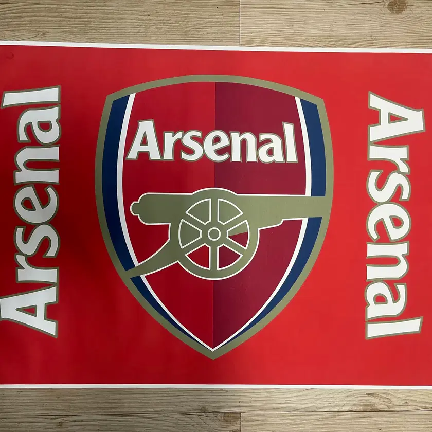 Arsenal FC Large Flag Flag Football Team Flag #아스날깃발,#아스날굿즈,#아스날 ...