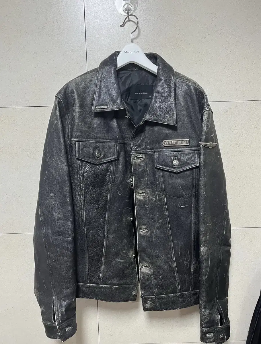 할리 데이비슨 가죽자켓