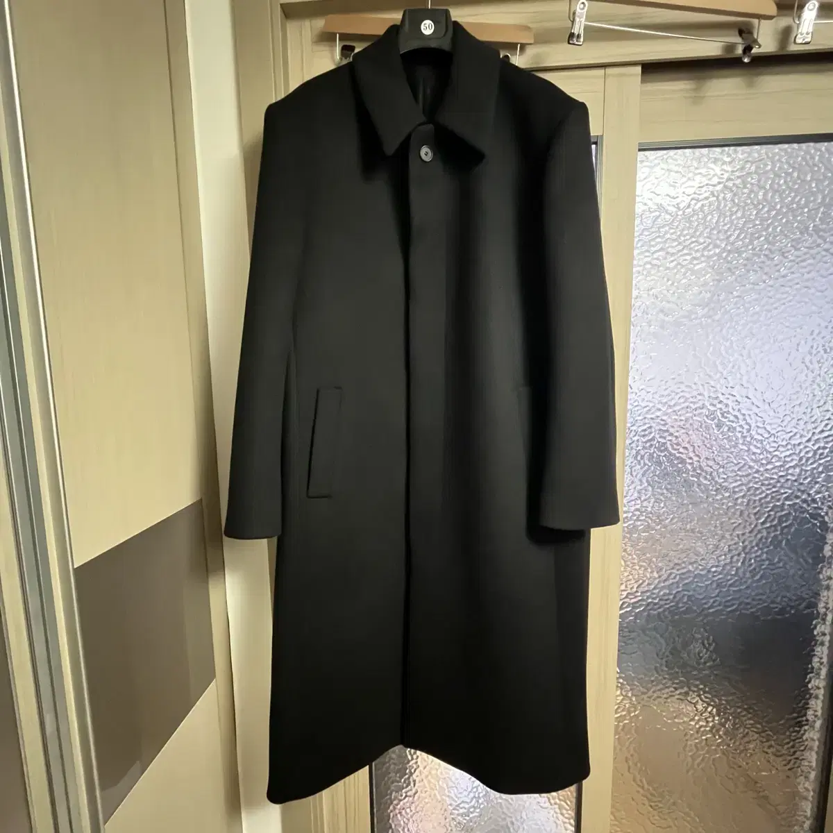 마마가리 24FW 오버사이즈 울 코트 (맥코트) 50