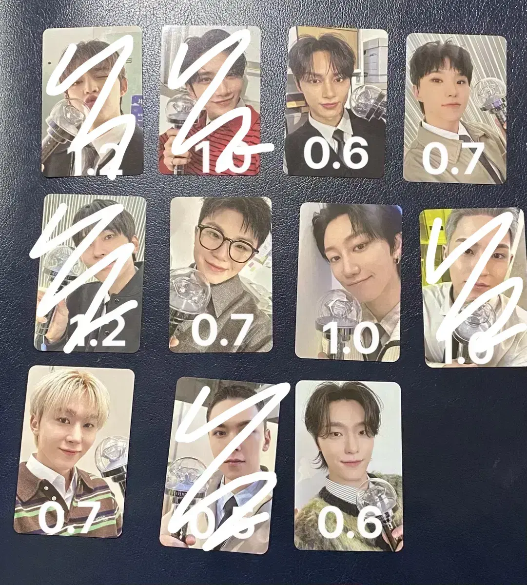 세븐틴 캐럿랜드 캐럿존 포카 +퍼즐틴 양도해요
