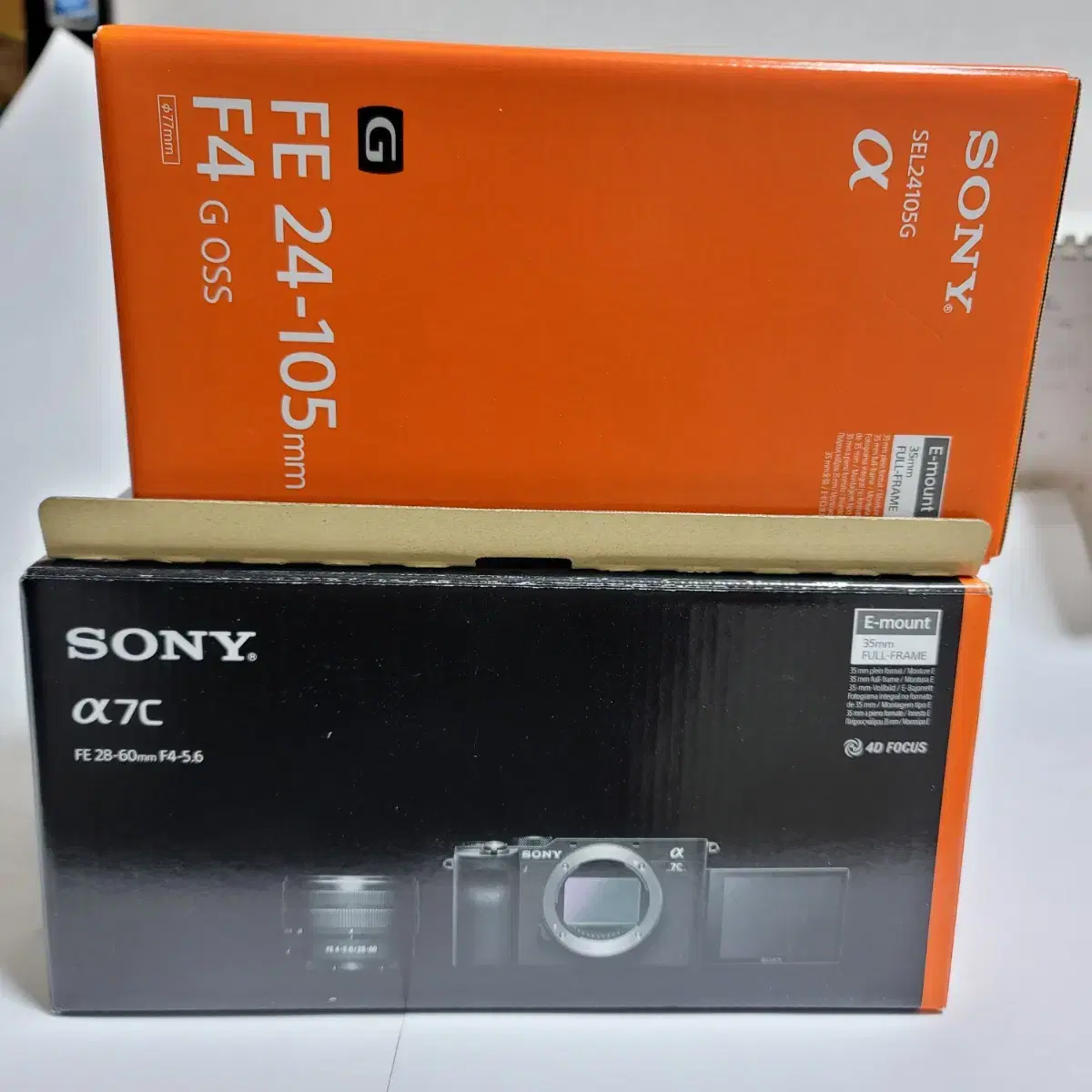 소니 a7c + 정품 렌즈 24-105 G