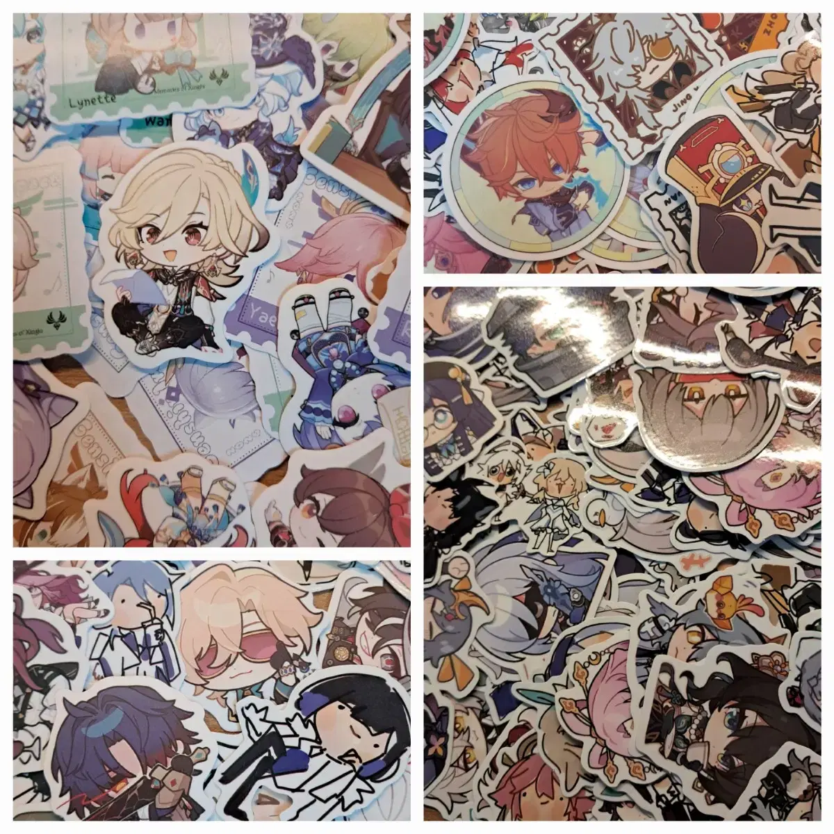Quick sale))Genshin Impact Collapse Star Rail Random Daku Fragment Sticker