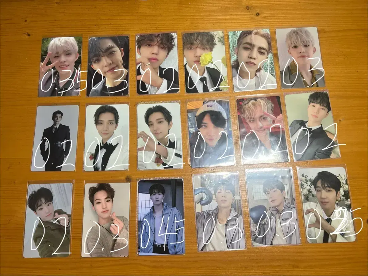 세븐틴 포카 판매