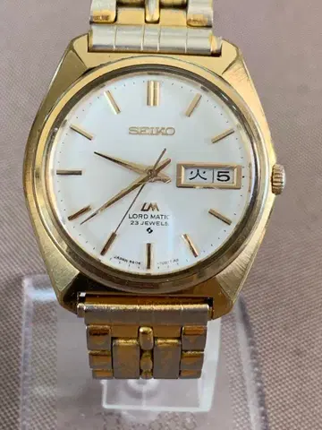세이코 손목시계 로드매틱 5606-7010 자동 감기 가동 제품