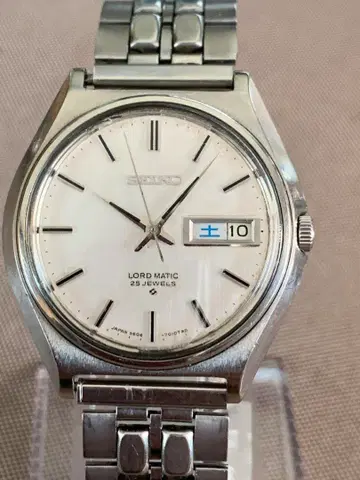 세이코 손목시계 로드매틱 5606-7010 자동 감기 가동 제품