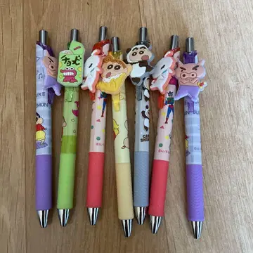 짱구는 못말려(크레용 신짱) 볼펜 7개 세트