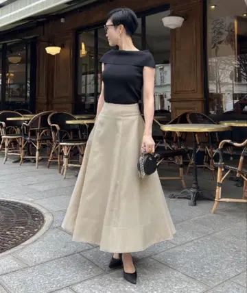 JENNE 젠느 A라인 플레어 프렌치 스커트