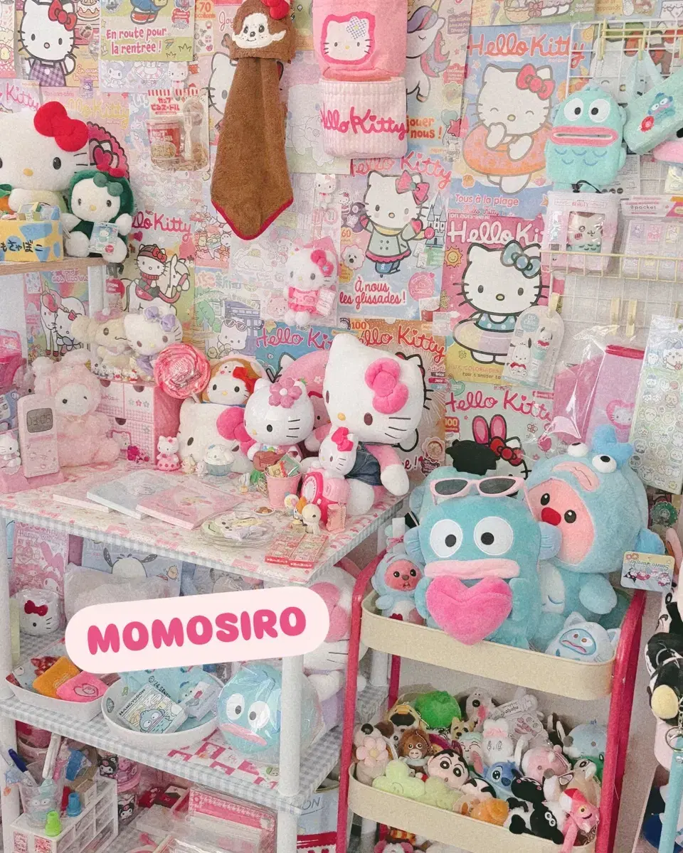 일본 정품) 발레코어 챠미 키티 우사하나 메모지 떡메 편지지