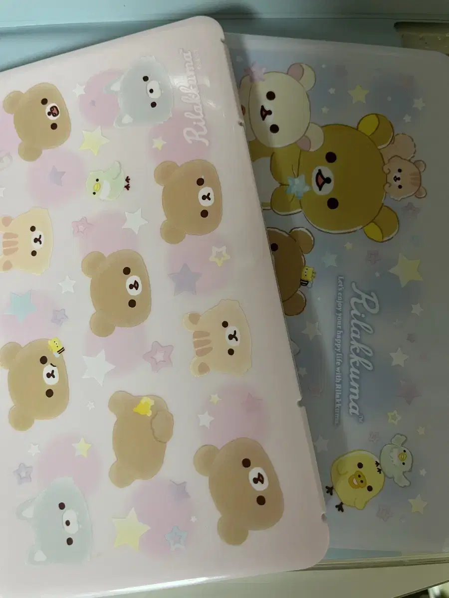 리락쿠마 쿠지 보관함 통 케이스 다꾸 엽서 스티커 보관
