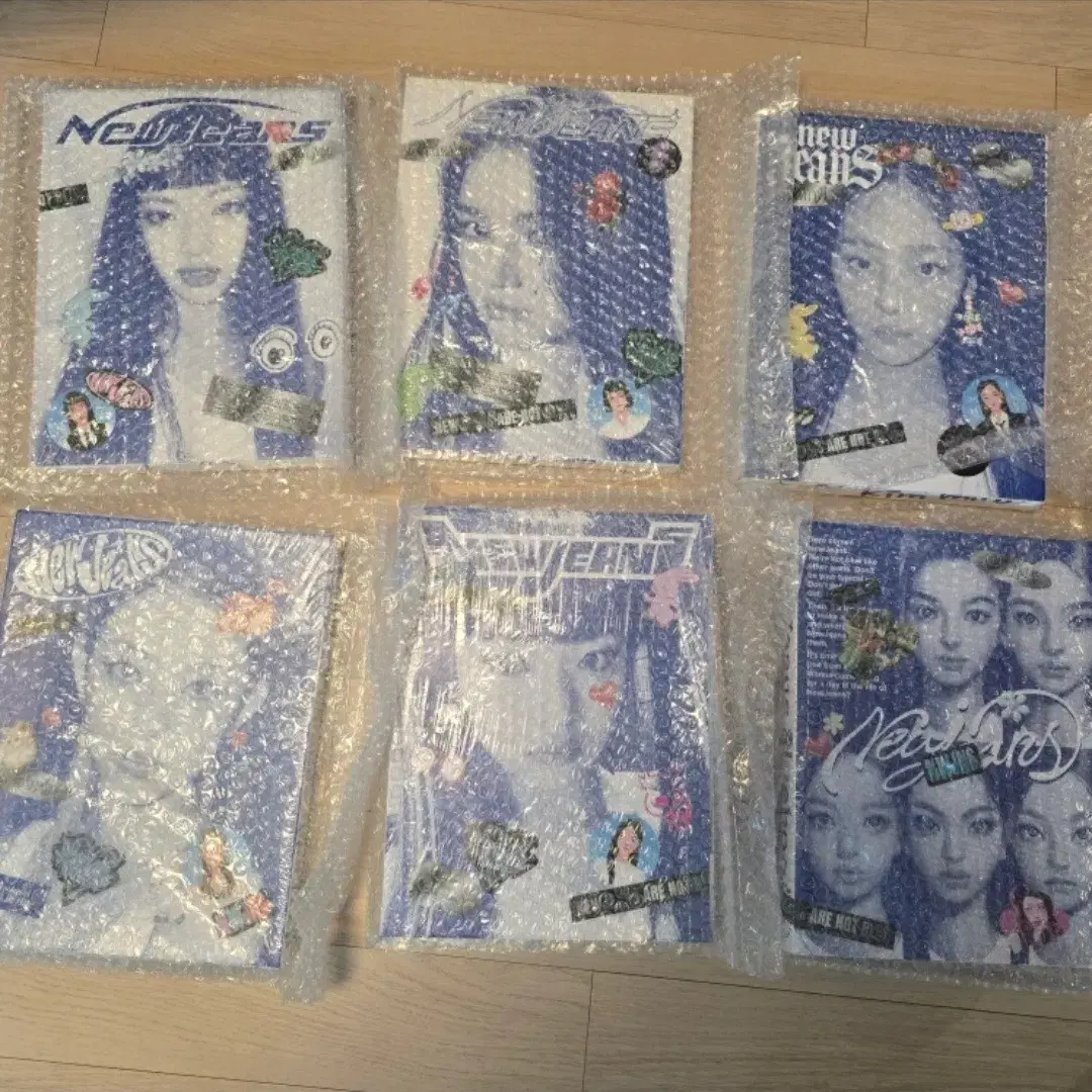 뉴진스 (NJZ) 1ST 앨범 블루북 전버전 미개봉 신품