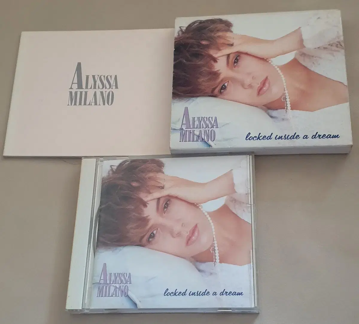 알리사 밀라노 Alyssa Milano 일본 한정 CD 박스 화보 포토북