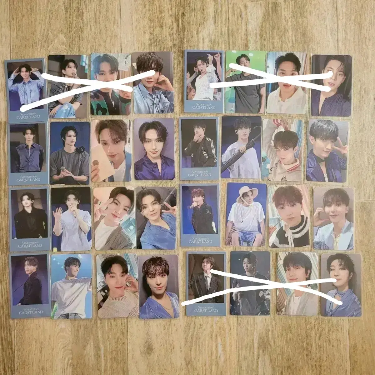 세븐틴 캐럿랜드메모리북vod포카