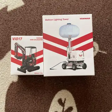 Yanmar Vi017 미니 유모차 & 벌룬 라이트 타워 백카