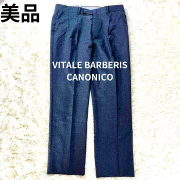 VITALE BARBERIS CANONICO 100% 모 포멀 팬츠