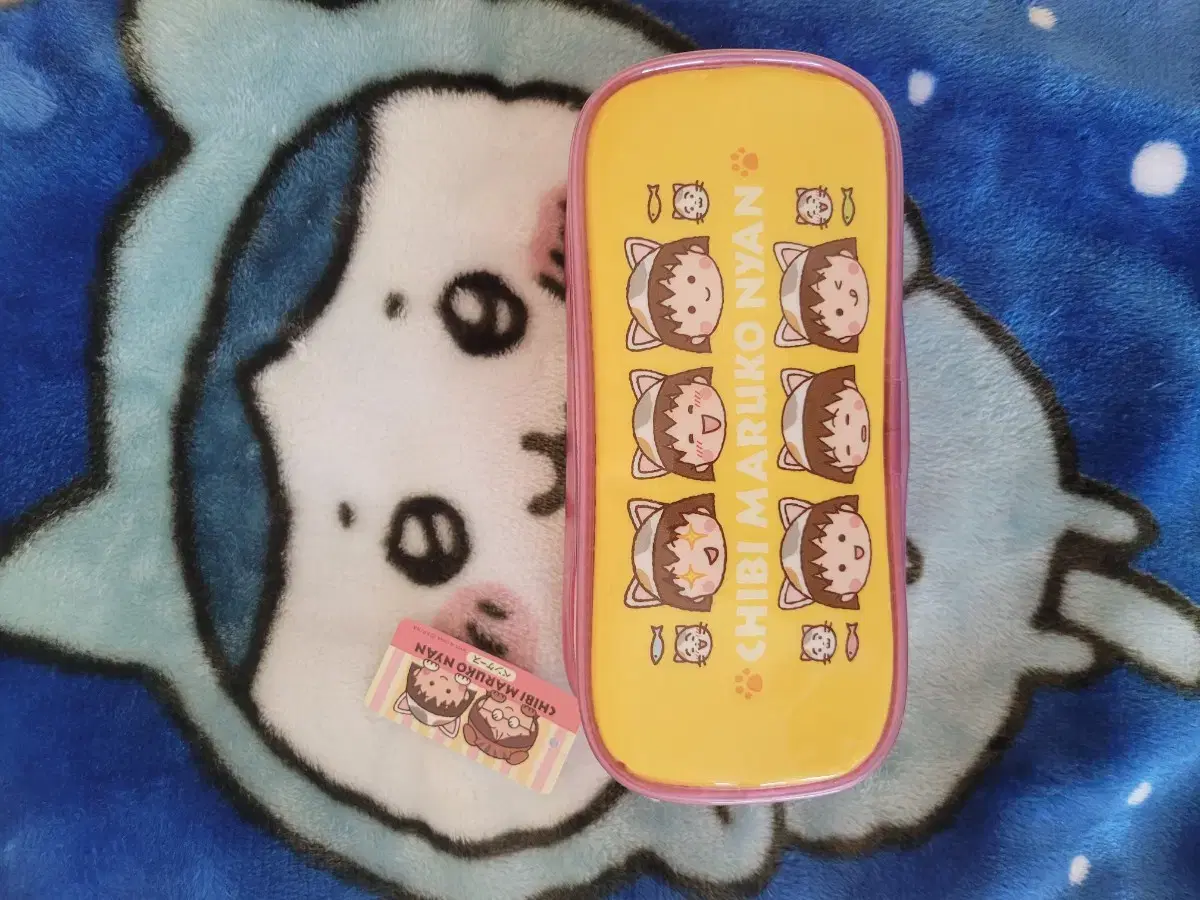 네코 마루코 파우치 고전 키티 볼펜 키티스트랩 볼펜 세트
