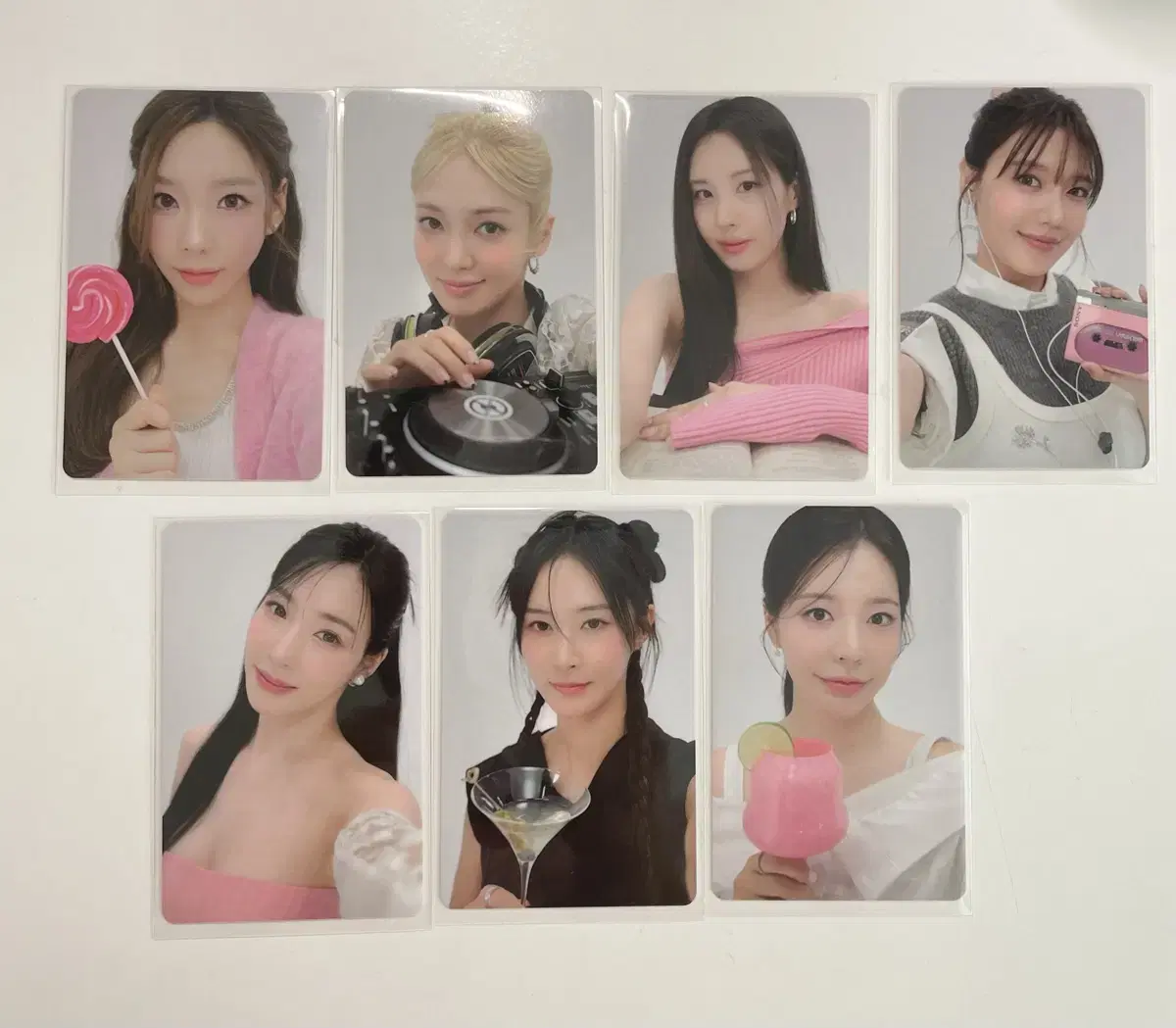 소녀시대) 스엠 30주년 패밀리 버전 포카 sm town