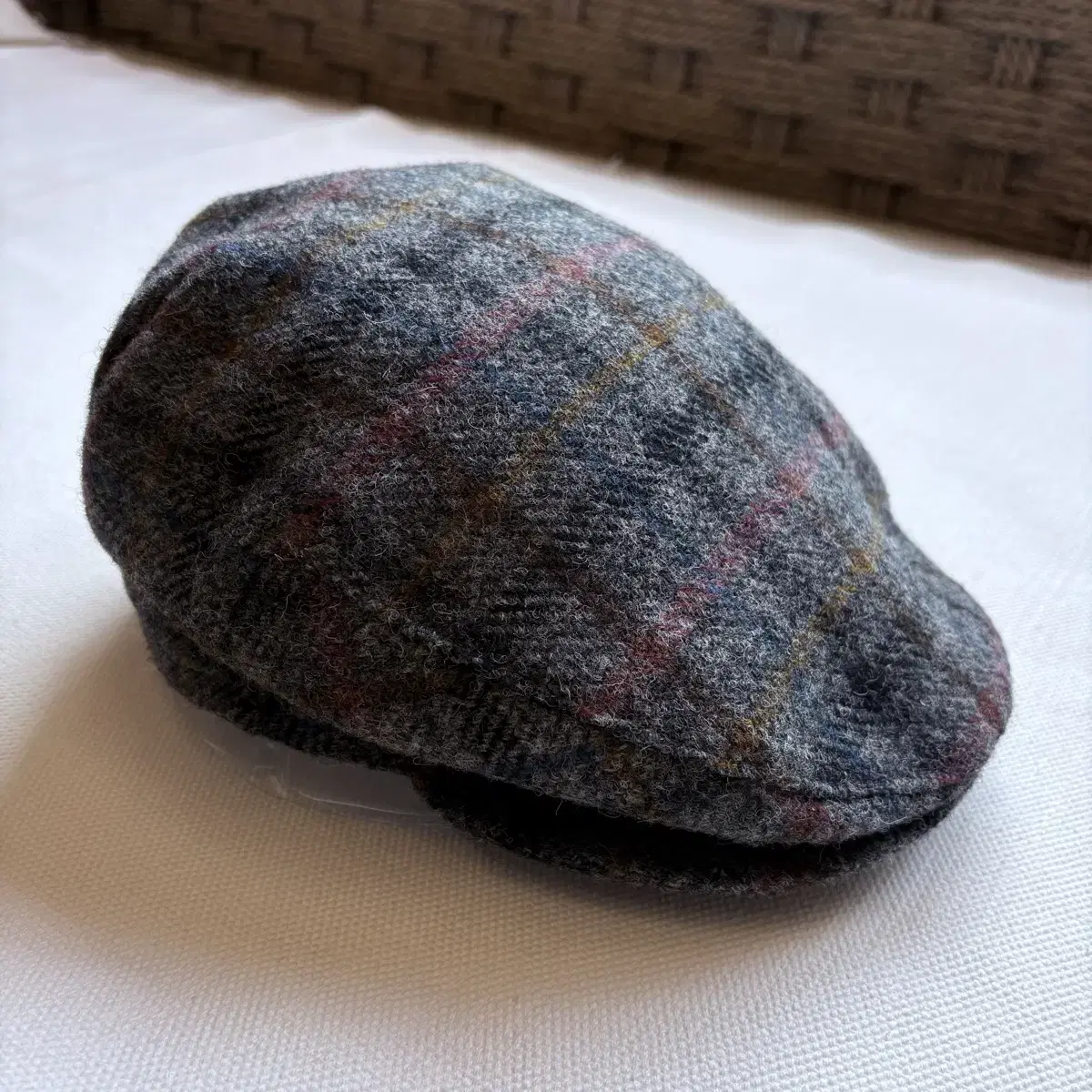 독일 MAYSER x Harris Tweed 플랫 캡 (58)