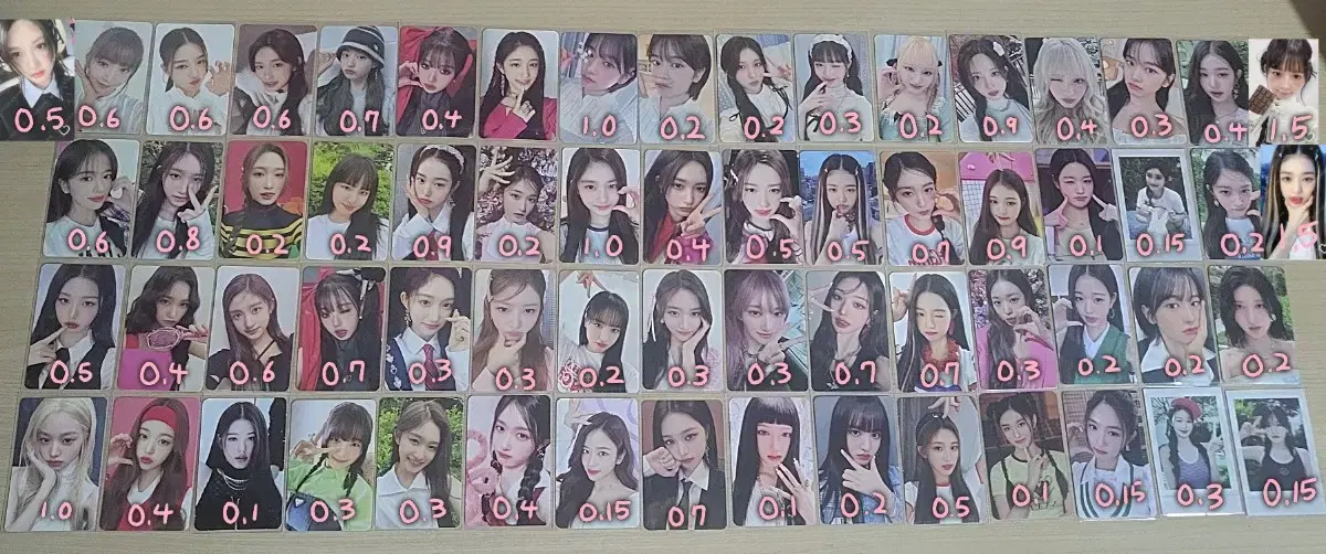 아이브 포카 판매합니다!
