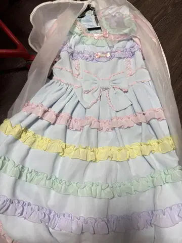 AngelicPretty 샤폰볼 원피스