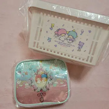 Sanrio 키키라라 수납 바스켓 & 파우치 세트