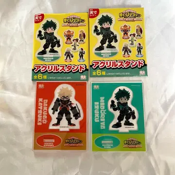 히로아카 아크릴 스탠드 문구 월드 히어로즈 미션 미도리야 폭풍