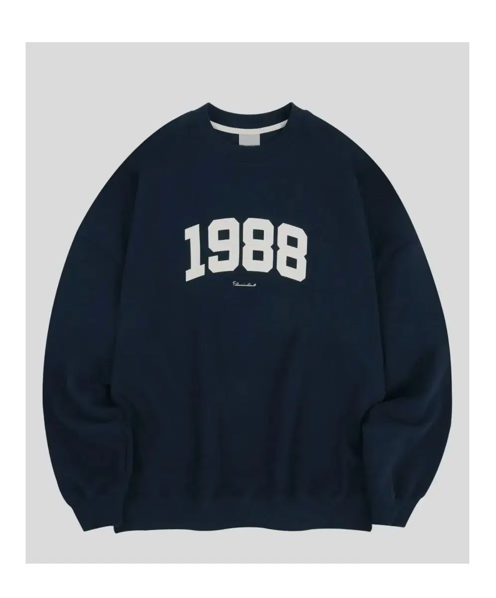 [M] 필루미네이트 오버핏 1988 스웨트셔츠 맨투맨 네이비