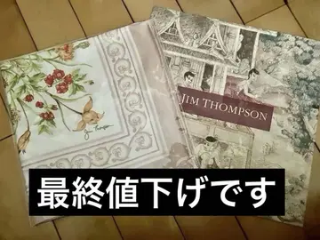 할인 중 스카프 JIM THOMPSON 미사용품 기프트 케이스 포함