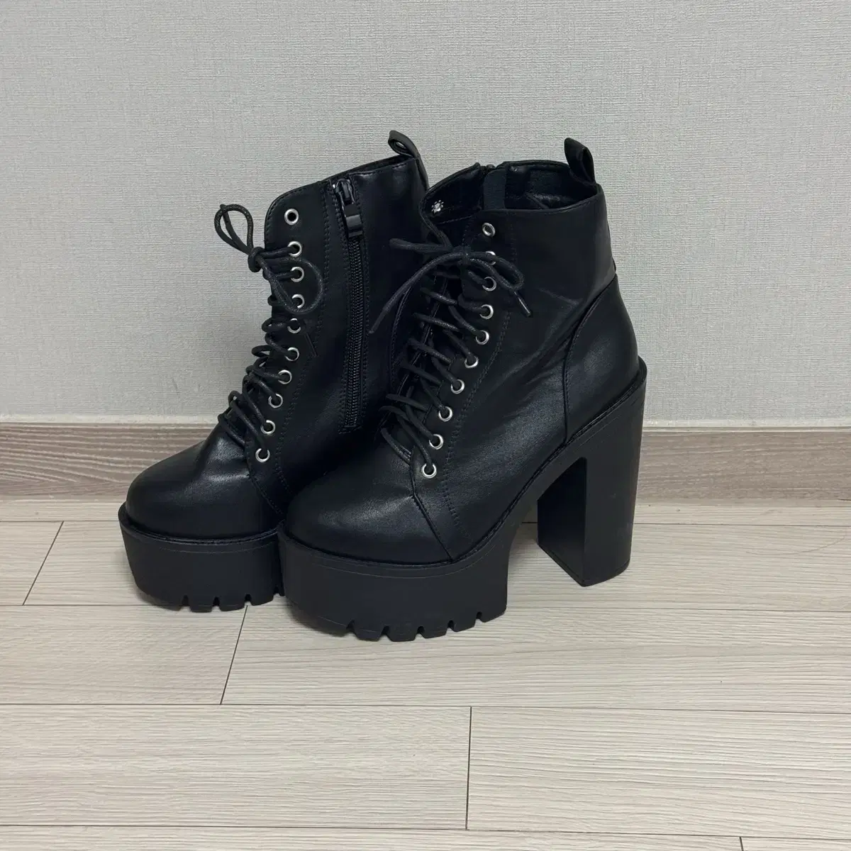 블랙 워커부츠 230~235
