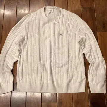 39137 Abecrombie&Fitch 코튼 케이블 니트 2XL