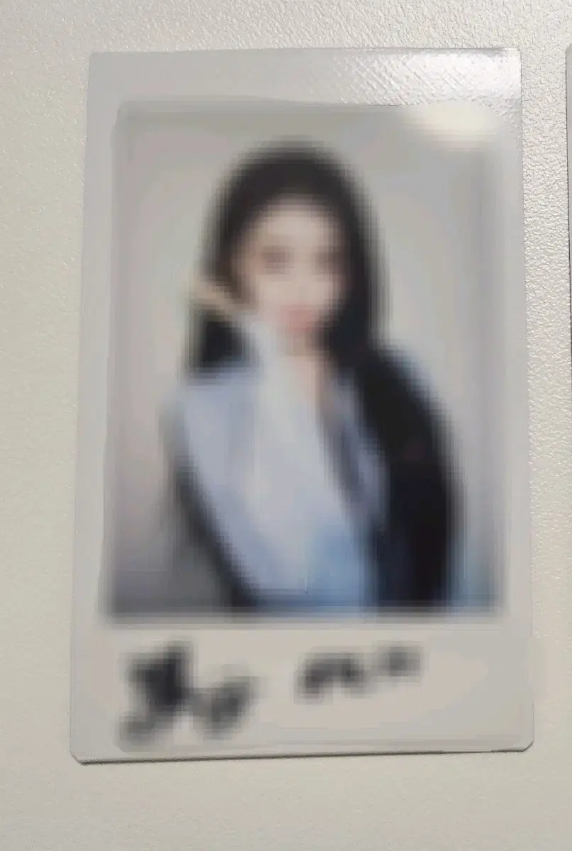 250209 트리플에스 VV 공유빈 싸인 폴라로이드 싸폴 폴라 친필