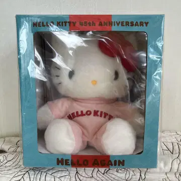 헬로키티 45주년 [HELLO AGAIN] 한정판 봉제 인형