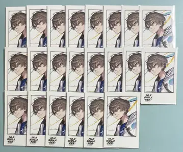 니지산지 니지 페스티벌 2023 폴라로이드 키 비주얼 kv 카가미 하야토