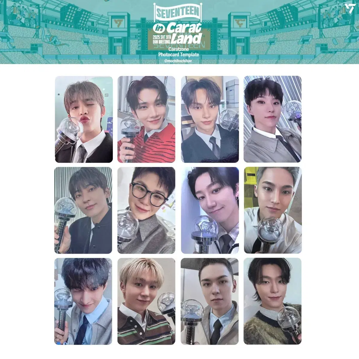 2025 Seventeen Carrot Land Carrot Zone + Puzzle Seventeen full set WTS
